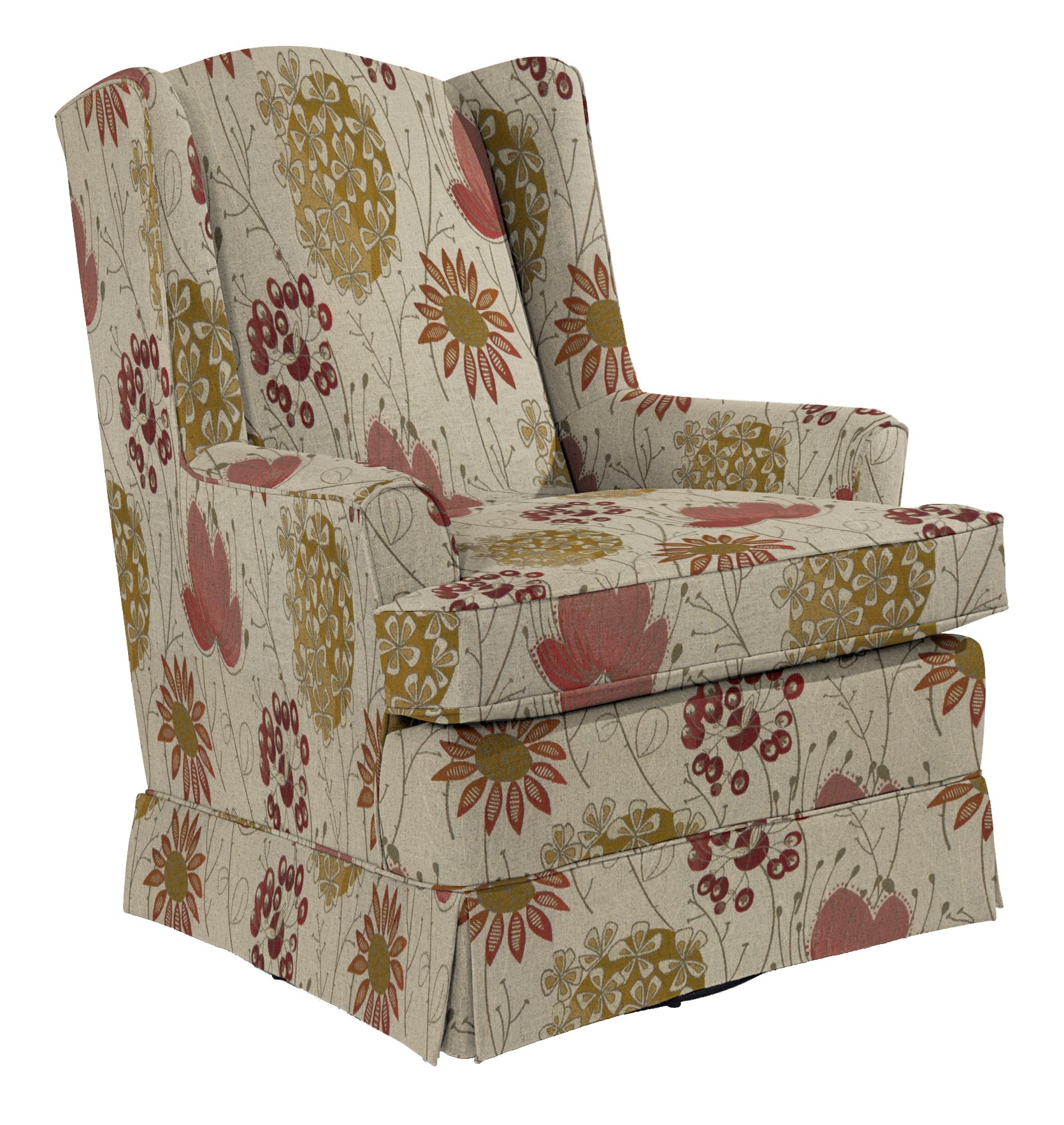 Natasha hot sale swivel glider
